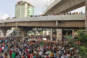 Anti-Government Protesters Celebrations In Dhaka, Bangladesh