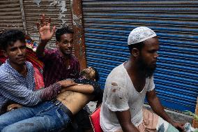 Anti-Government Protesters Celebrations In Dhaka, Bangladesh