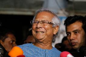 Bangladeshi Nobel Peace Laureate Muhammad Yunus