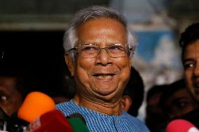 Bangladeshi Nobel Peace Laureate Muhammad Yunus