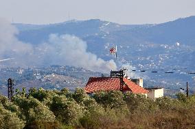 LEBANON-KAFR KILA-ISRAEL-BORDER-TENSIONS