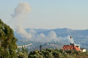 LEBANON-KAFR KILA-ISRAEL-BORDER-TENSIONS