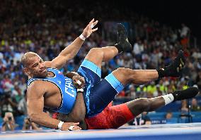 (PARIS2024) FRANCE-PARIS-OLY-WRESTLING