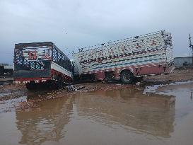 SUDAN-ABU HAMAD-FLOODS-AFTERMATH