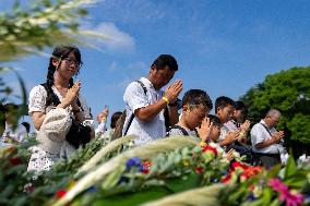 JAPAN-HIROSHIMA-ATOMIC BOMBING-79TH ANNIVERSARY