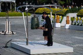 JAPAN-HIROSHIMA-ATOMIC BOMBING-79TH ANNIVERSARY