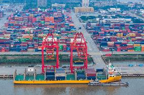 Longtan Container Terminal of Nanjing Port