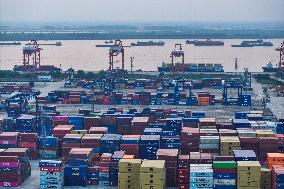 Longtan Container Terminal of Nanjing Port