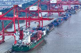 Longtan Container Terminal of Nanjing Port