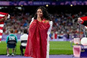 Paris 2024 - Canada’s Camryn Rogers Takes Gold In Hammer Throw