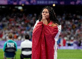 Paris 2024 - Canada’s Camryn Rogers Takes Gold In Hammer Throw