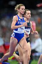 Paris 2024 - France’s Alice Finot Finishes 4th In The 3000m Steeple Chase