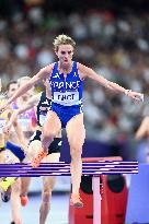 Paris 2024 - France’s Alice Finot Finishes 4th In The 3000m Steeple Chase