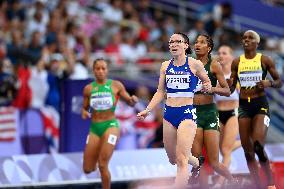 Paris 2024 - France’s Louise Maraval Reaches 400m Hurdles Final