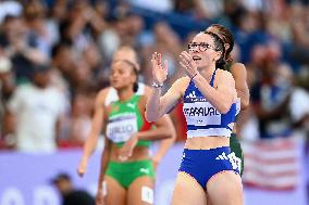 Paris 2024 - France’s Louise Maraval Reaches 400m Hurdles Final