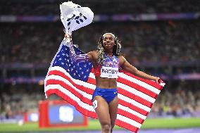 Paris 2024 - USA’s Gabrielle Thomas Takes Gold In 200m