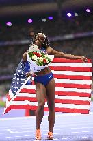 Paris 2024 - USA’s Gabrielle Thomas Takes Gold In 200m