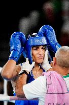 Paris 2024 - Algeria’s Imane Khalif Reaches 66kg Final