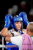 Paris 2024 - Algeria’s Imane Khalif Reaches 66kg Final