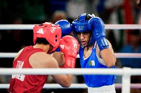 Paris 2024 - Algeria’s Imane Khalif Reaches 66kg Final