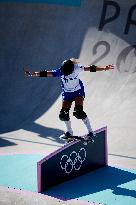 Paris 2024 - Australia’s Arisa Trew Takes Gold In Park Skateboarding