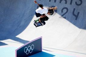 Paris 2024 - Australia’s Arisa Trew Takes Gold In Park Skateboarding