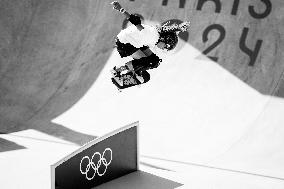 Paris 2024 - Australia’s Arisa Trew Takes Gold In Park Skateboarding