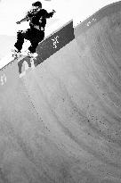 Paris 2024 - Australia’s Arisa Trew Takes Gold In Park Skateboarding