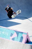 Paris 2024 - Australia’s Arisa Trew Takes Gold In Park Skateboarding