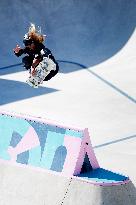 Paris 2024 - Australia’s Arisa Trew Takes Gold In Park Skateboarding