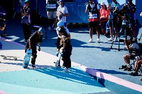 Paris 2024 - Australia’s Arisa Trew Takes Gold In Park Skateboarding