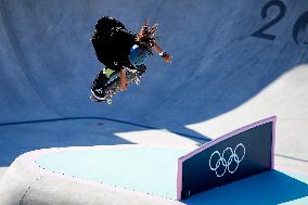 Paris 2024 - Australia’s Arisa Trew Takes Gold In Park Skateboarding