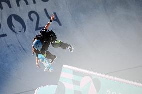 Paris 2024 - Australia’s Arisa Trew Takes Gold In Park Skateboarding