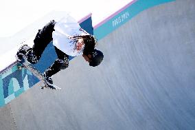 Paris 2024 - Australia’s Arisa Trew Takes Gold In Park Skateboarding