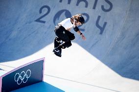 Paris 2024 - Australia’s Arisa Trew Takes Gold In Park Skateboarding