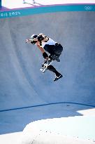 Paris 2024 - Australia’s Arisa Trew Takes Gold In Park Skateboarding