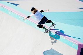 Paris 2024 - Australia’s Arisa Trew Takes Gold In Park Skateboarding