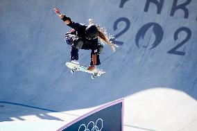 Paris 2024 - Australia’s Arisa Trew Takes Gold In Park Skateboarding