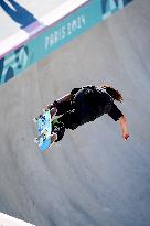 Paris 2024 - Australia’s Arisa Trew Takes Gold In Park Skateboarding