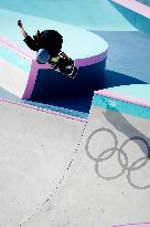 Paris 2024 - Australia’s Arisa Trew Takes Gold In Park Skateboarding