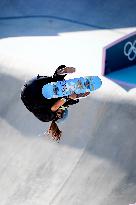 Paris 2024 - Australia’s Arisa Trew Takes Gold In Park Skateboarding