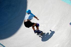 Paris 2024 - Australia’s Arisa Trew Takes Gold In Park Skateboarding