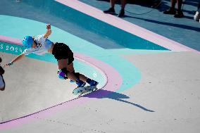 Paris 2024 - Australia’s Arisa Trew Takes Gold In Park Skateboarding