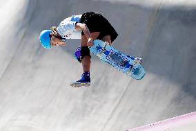 Paris 2024 - Australia’s Arisa Trew Takes Gold In Park Skateboarding