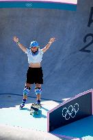 Paris 2024 - Australia’s Arisa Trew Takes Gold In Park Skateboarding