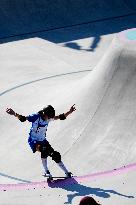 Paris 2024 - Australia’s Arisa Trew Takes Gold In Park Skateboarding