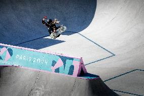 Paris 2024 - Australia’s Arisa Trew Takes Gold In Park Skateboarding