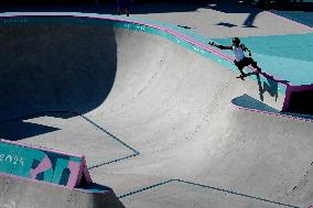 Paris 2024 - Australia’s Arisa Trew Takes Gold In Park Skateboarding