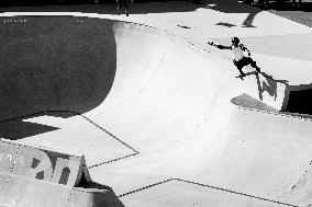 Paris 2024 - Australia’s Arisa Trew Takes Gold In Park Skateboarding