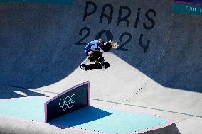 Paris 2024 - Australia’s Arisa Trew Takes Gold In Park Skateboarding